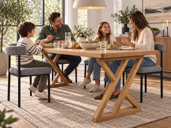 SZN Wood MASA AYAĞI Z Kestane 72 Cm 60 Cm 15 cm 8559-29 Bal 2 Li TAKIM - 2