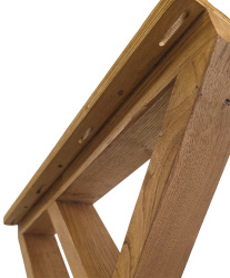 SZN Wood MASA AYAĞI Z Kestane 72 Cm 60 Cm 15 cm 8559-29 Bal 2 Li TAKIM - 4