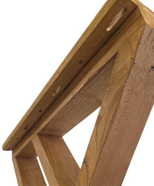 SZN Wood MASA AYAĞI Z Kestane 72 Cm 60 Cm 15 cm 8559-29 Bal 2 Li TAKIM - 4