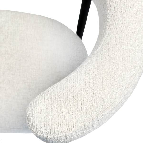 SZN Wood Sandalye Karti Demonte - Siyah - 49cm Oturum 57x53x77cm   + - 7